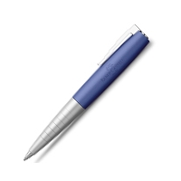 faber castell loom blue metallic ball pen