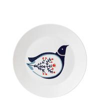 fable bird accent side plate 22cm karolin schnoor