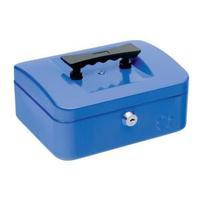 facilities cash box with 5 compartment tray steel spring lock 8 inch