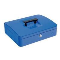 facilities cash box with 5 compartment tray steel spring lock 12 inch