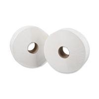 facilities jumbo roll two ply 250x92mm 410m white pack of 6 930114