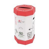 facilities remarkable loop paper recycling office waste bin 60 litres