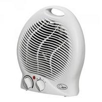 Fan Heater Upright 2kw White HID52553
