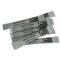 Fairtrade White Sugar Sticks Pack of 1000 A03622