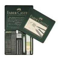 faber castell pitt monochrome graphite 18 pieces
