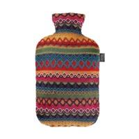 fashy hot water bottle with knitted cover 6757