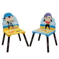 Fantasy Fields Pirate 2 Chair Set Blue and Purple Hat