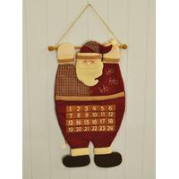 Father Christmas Hanging Advent Calendar