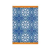 FAB HAB PUEBLA OUTDOOR RUG in Blue - Medium