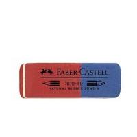 Faber Castell eraser For Pencil And Ink - Red And Blue