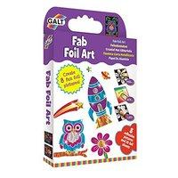 Fab Foil Art Kit With 8 Adhesive Pictures And 25 Foil Sheets
