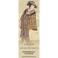 Fashion in Japanese Print - Remembrance Calendar (Undated)