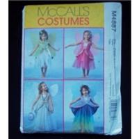Fairy Dress Pattern - McCall\'s M4887 - size 2-3-4-6