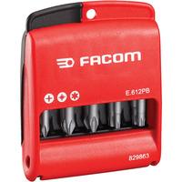 Facom E.612PB Set Of 10 Bits 50 mm Long With Groove