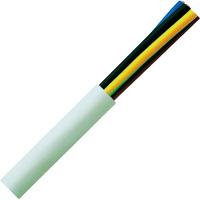 Faber Kabel 036495 Flexible Flame-retardant H05VV-F 3 x 1.5mm² Whi...