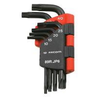 facom 89rjp6 resistorx hexagon key set of 6 piece 10 40