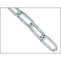 faithfull zinc plated chain 40mm x 25m