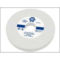 faithfull general purpose grinding wheel 200mm x 25mm white medium