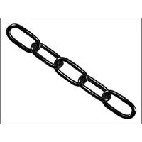 Faithfull Black Japanned Chain 3.0mm x 2.5M