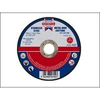 Faithfull Cut Off Disc for Metal 100 x 1.2 x 16mm