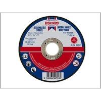 faithfull cut off disc for metal 115 x 12 x 22mm