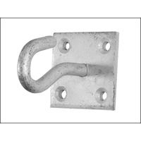 faithfull hook on plate galvanised