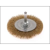 Faithfull Wire Brush 75 x 0.20 x 6mm Shank