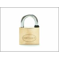 faithfull padlock brass 50mm