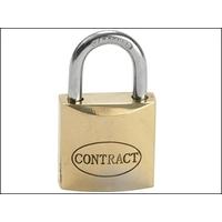 Faithfull Padlock Brass 20mm