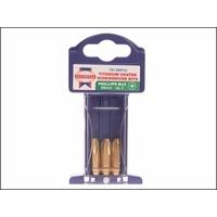 Faithfull Phillips No.3 Titanium Screwdriver Bits (3) x 25mm