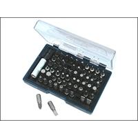 Faithfull Screwdriver Bit Set 61 Piece Set