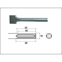 Faithfull Scaling Chisel Straight 400x50mm SDS Max