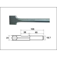 Faithfull Scaling Chisel Straight 300x50mm Kango Shank