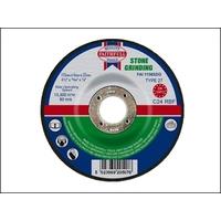 Faithfull Grinding Disc for Stone Depressed Centre 115 x 6.5mm x 22mm