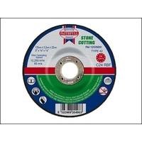 Faithfull Cut Off Disc for Stone Depressed Centre 125 x 3.2 x 22mm