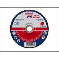 Faithfull Cut Off Disc for Metal Depressed Centre 180 x 3.2 x 22mm