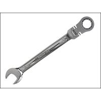 Faithfull Ratchet Combination Spanner Flex Head CV 15mm