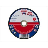 Faithfull Cut Off Disc for Metal 180 x 3.2 x 22mm