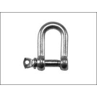 Faithfull D Shackle Zinc Plated 6mm (4)