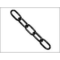 Faithfull Black Japanned Chain 4.0mm x 2.5M