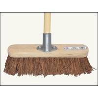 faithfull bassine broom with 12 inch head complete with 48 inch handle