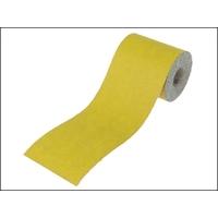 Faithfull Aluminium Oxide Paper Roll Yellow 115mm x 10M 120g