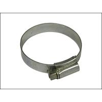 faithfull 2a stainless steel hose clip 35 50mm