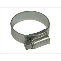 faithfull 1x stainless steel hose clip 30 40mm