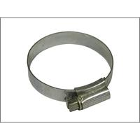 Faithfull 2X Hose Clips - Zinc MSZP 45 - 60mm