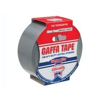 faithfull heavy duty gaffa tape 25mm x 50m silver faitapegafhd