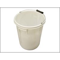 Faithfull 5 Gallon 25 litre Bucket - White