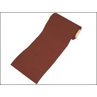 faithfull aluminium oxide paper roll red 1m medium