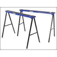Faithfull Steel Trestles(Set 2) Height: 31 in x Length 39 in Width 4 in