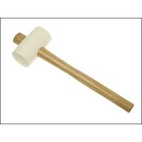 Faithfull Rubber Mallet - White 794g